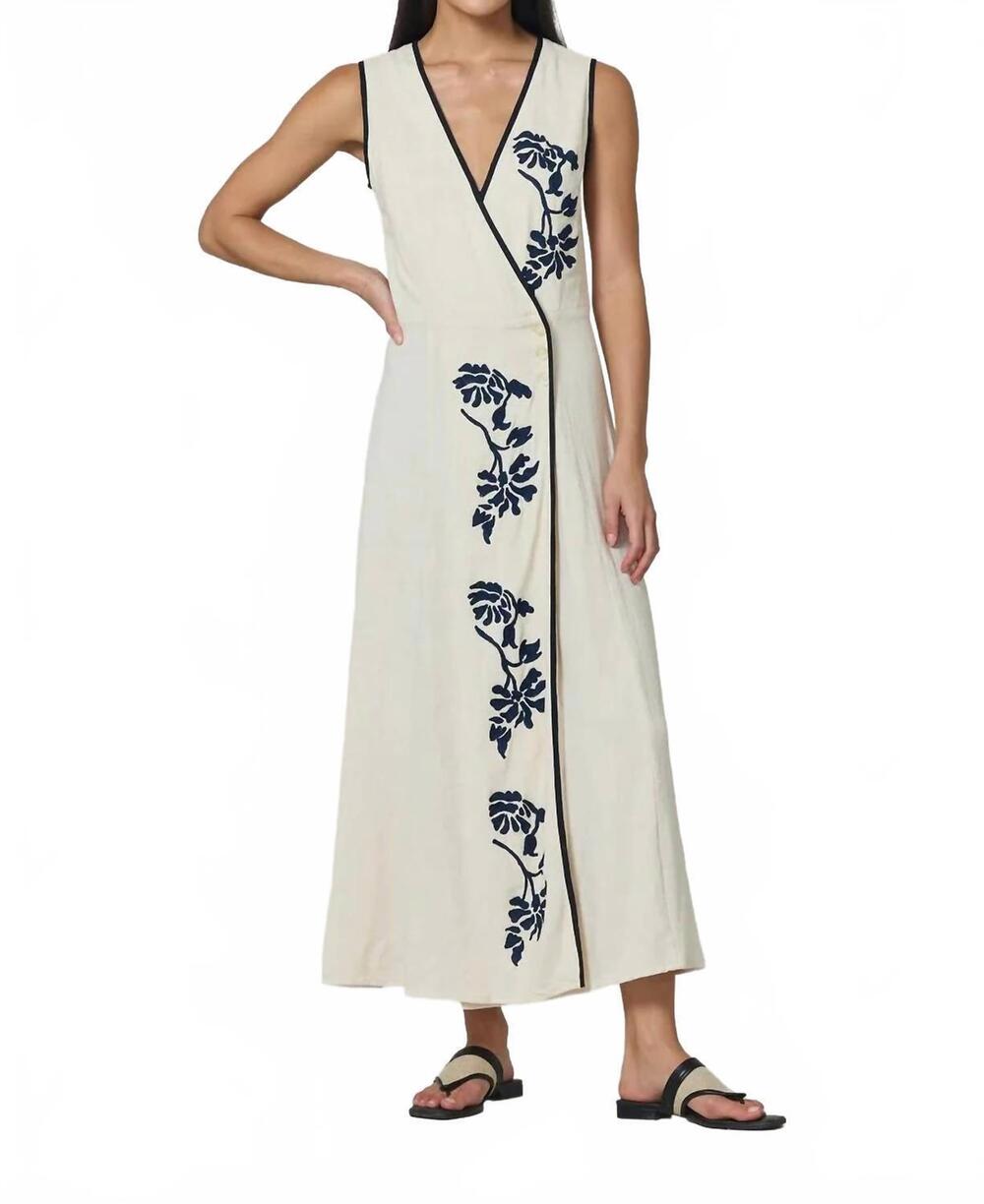 NEW LUSANA carlotta maxi dress in flora